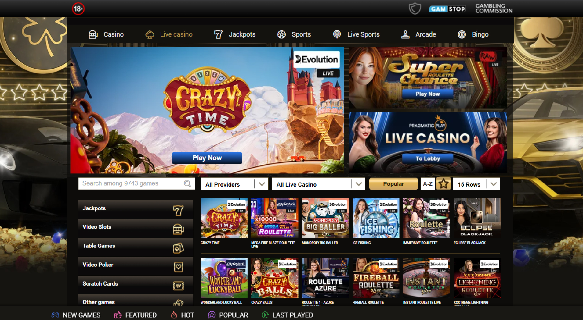 Mega Riches Casino