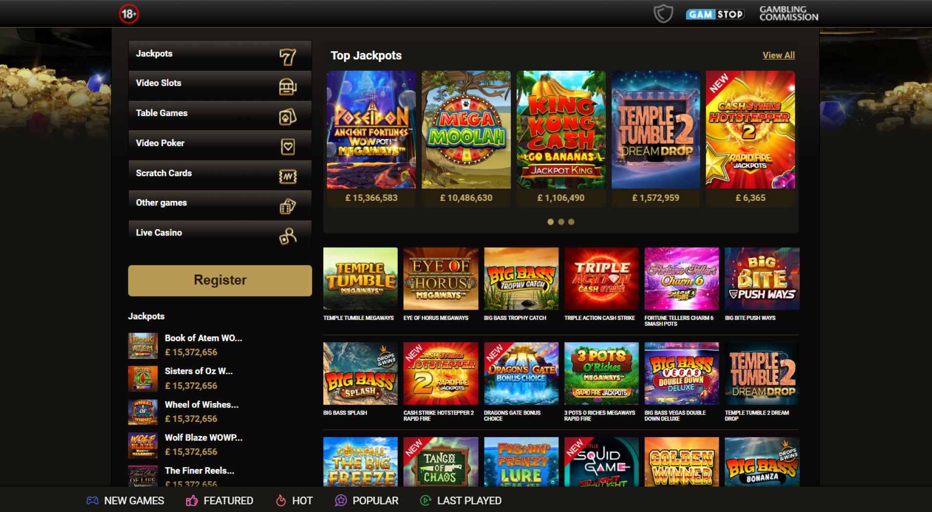 Mega Riches Casino