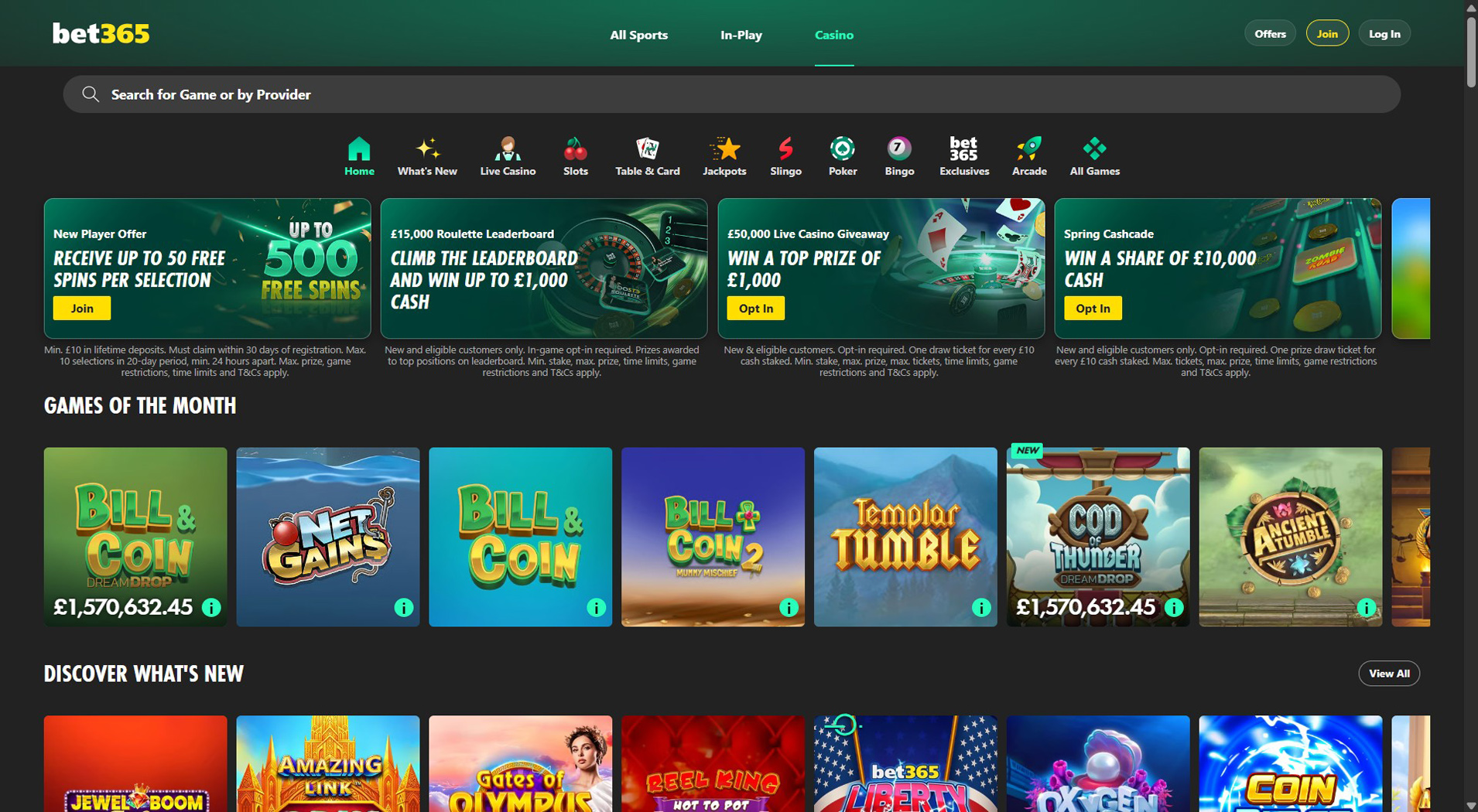 10. bet365 Casino - Reliable Neteller Casino Pick